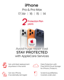 iPhone 14 | 15 | 16 | 17/Air - Pro & Pro Max Series - Apple Care Services