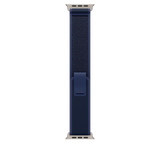 49mm Blue Trail Loop - M/L - Natural Titanium Finish