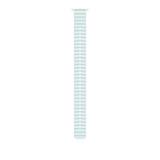 49mm Ice Blue Ocean Band Extension - Natural Titanium Finish