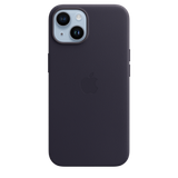 iPhone 14 Leather Case with MagSafe - Ink