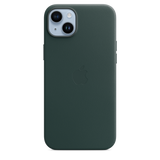 iPhone 14 Plus Leather Case with MagSafe - Forest Green