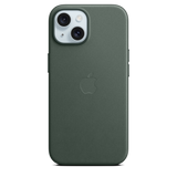 iPhone 15 FineWoven Case with MagSafe - Evergreen