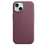 iPhone 15 FineWoven Case with MagSafe - Mulberry