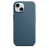 iPhone 15 FineWoven Case with MagSafe - Pacific Blue