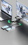 TICON 7IN1 USB HUB 4K TYPE-C 4K DOCKING STATION