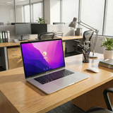 MacBook Pro A1707 2017 -15 Inch Intel Core i7 2.8GHz 16GB DDR4 256GB SSD Radeon_Pro_555 2GB GDDR5 Silver ( Device No.:706 )