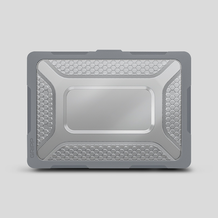 Gripp Defence Macbook Air 13.6 Hardshel case (M2 2022) - Grey