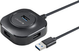 Coteetci Universal 4-in-1 Ports Expansion Hub
