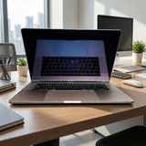 MacBook Pro A1990 2018 - 15 Inch Intel Core i7 2.6GHz (9750H) 16GB DDR4 256GB SSD Radeon Pro 555X 4GB GDDR5 SPACE GREY ( Device No.:736 )