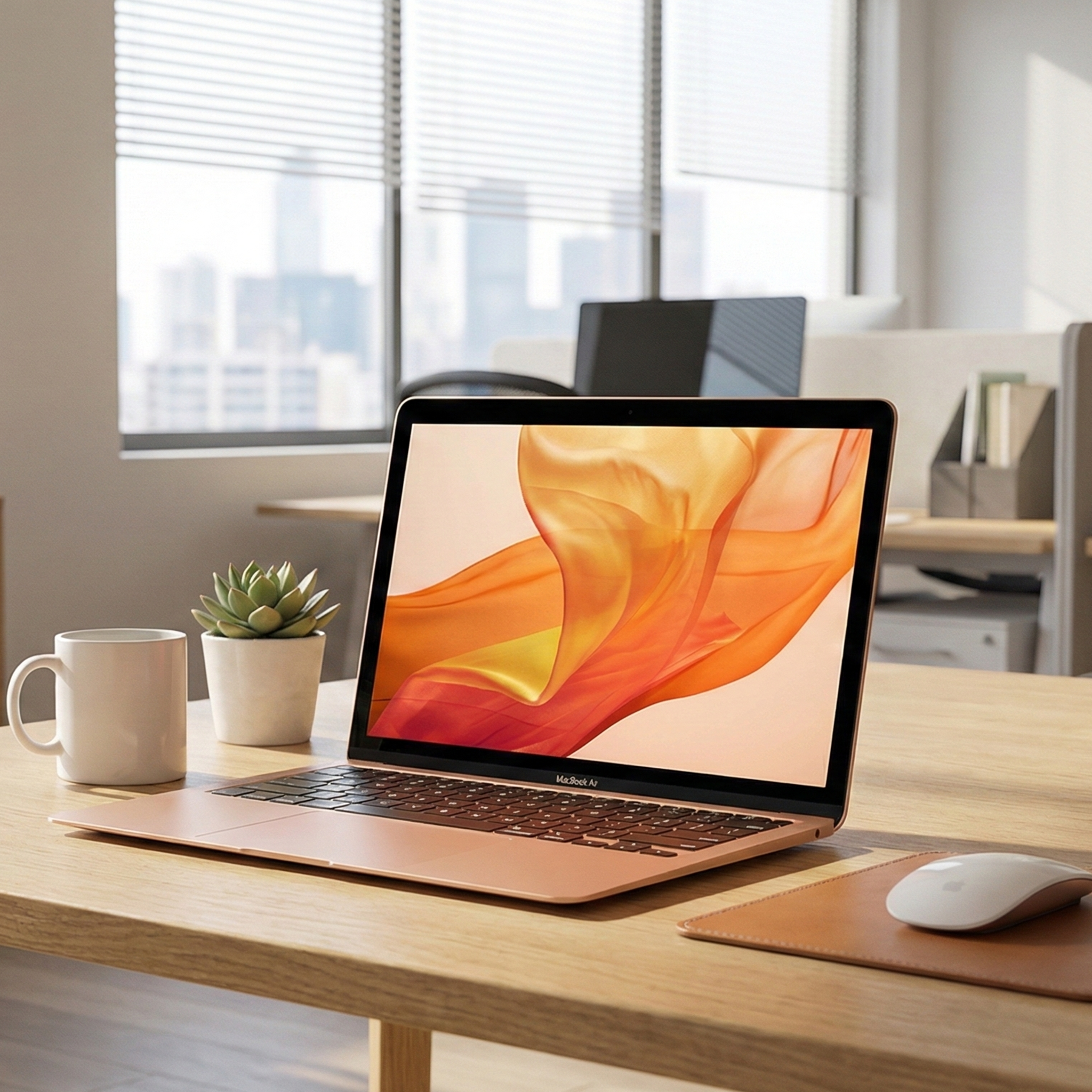 MacBook Air A1932 2018 13 INCH Intel Core_i5 8GB LPDDR3 128GB SSD Intel Rose Gold  ( Device No.:705 )