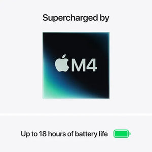 Apple MacBook Air M4 | 13 inch | Apple M4 chip with 10-core CPU, 10-core GPU, 16‑core Neural Engine