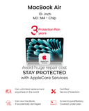 Macbook Air 13" (M3,M4) - Apple Care Services
