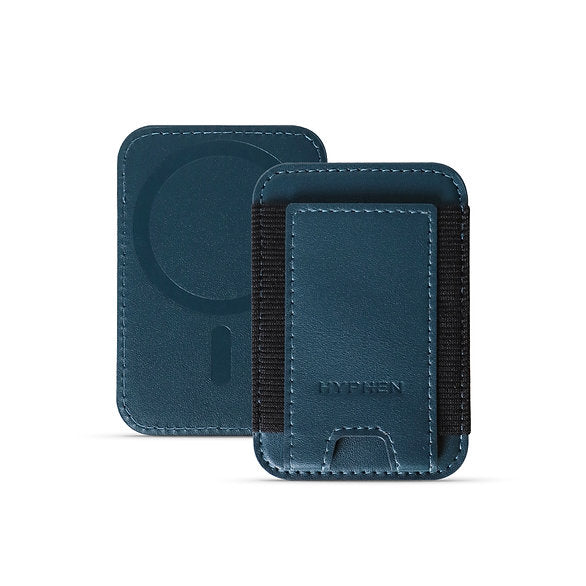 HYPHEN MagSafe Wallet - Single Pocket¬†Holder - Blue