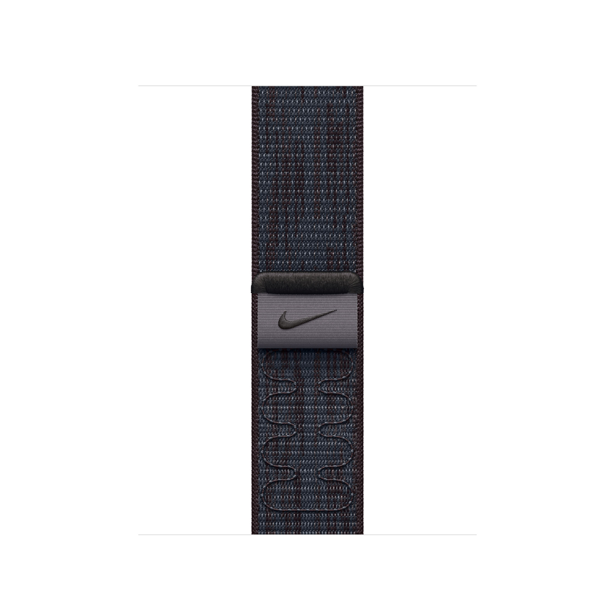 40mm Black/Blue Nike Sport Loop