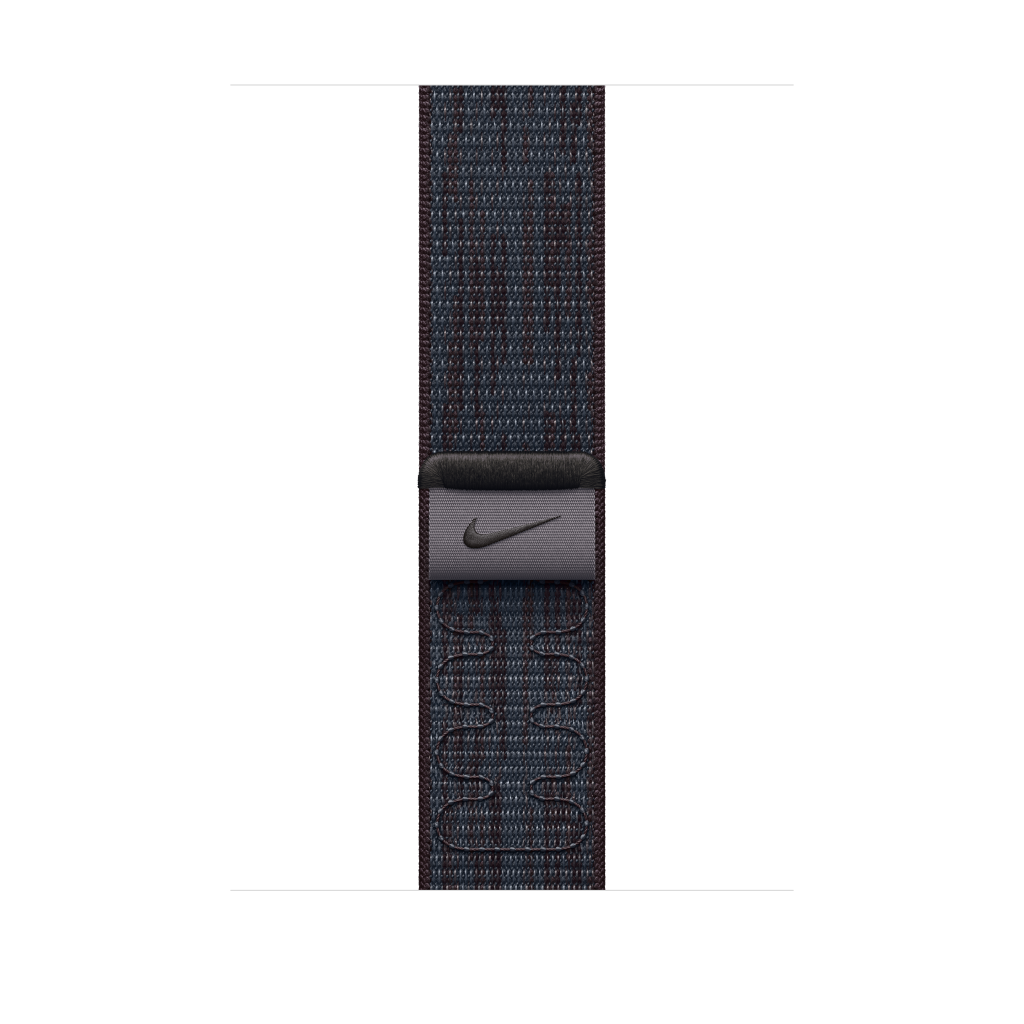 46mm Black/Blue Nike Sport Loop
