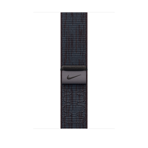 46mm Black/Blue Nike Sport Loop