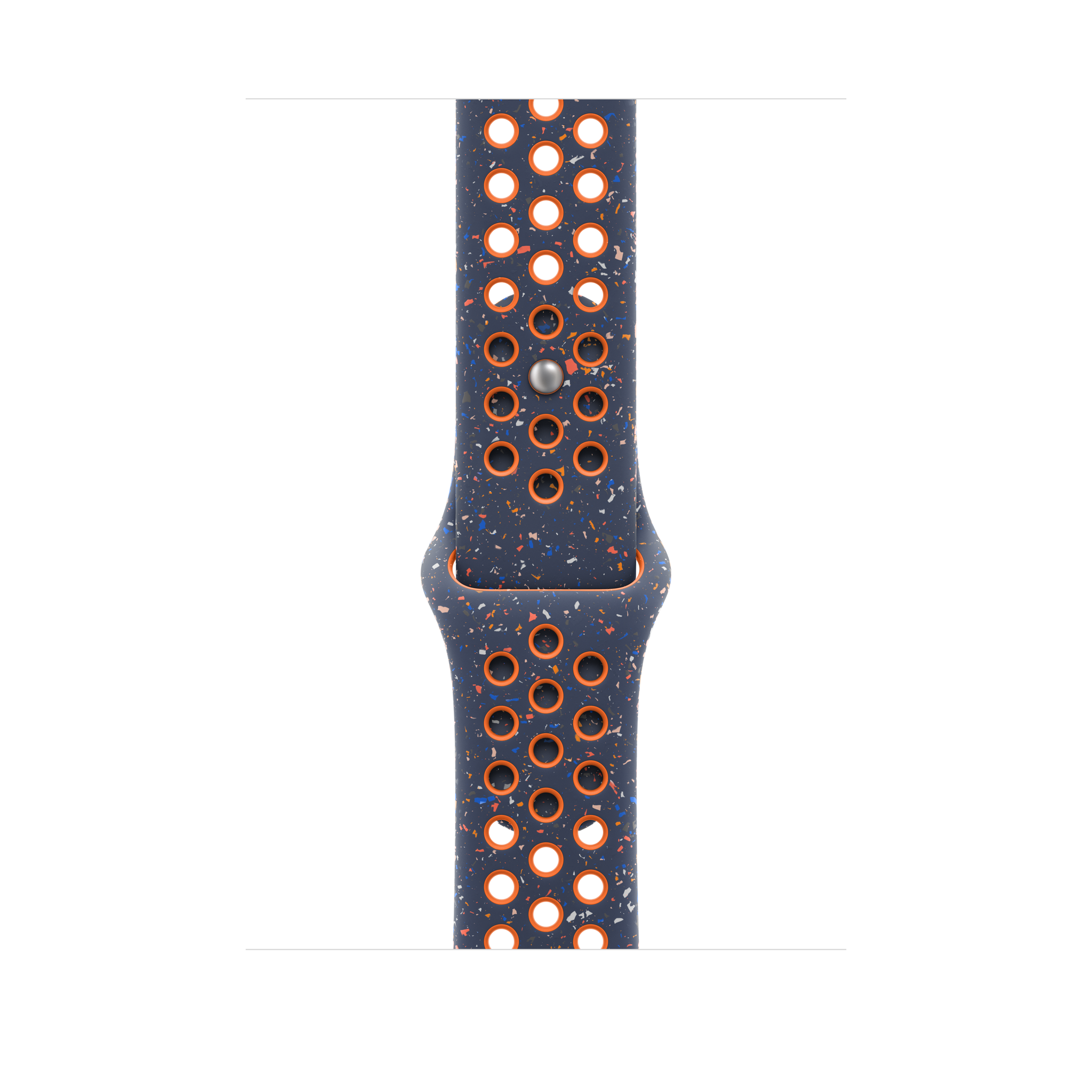 46mm Blue Flame Nike Sport Band - S/M