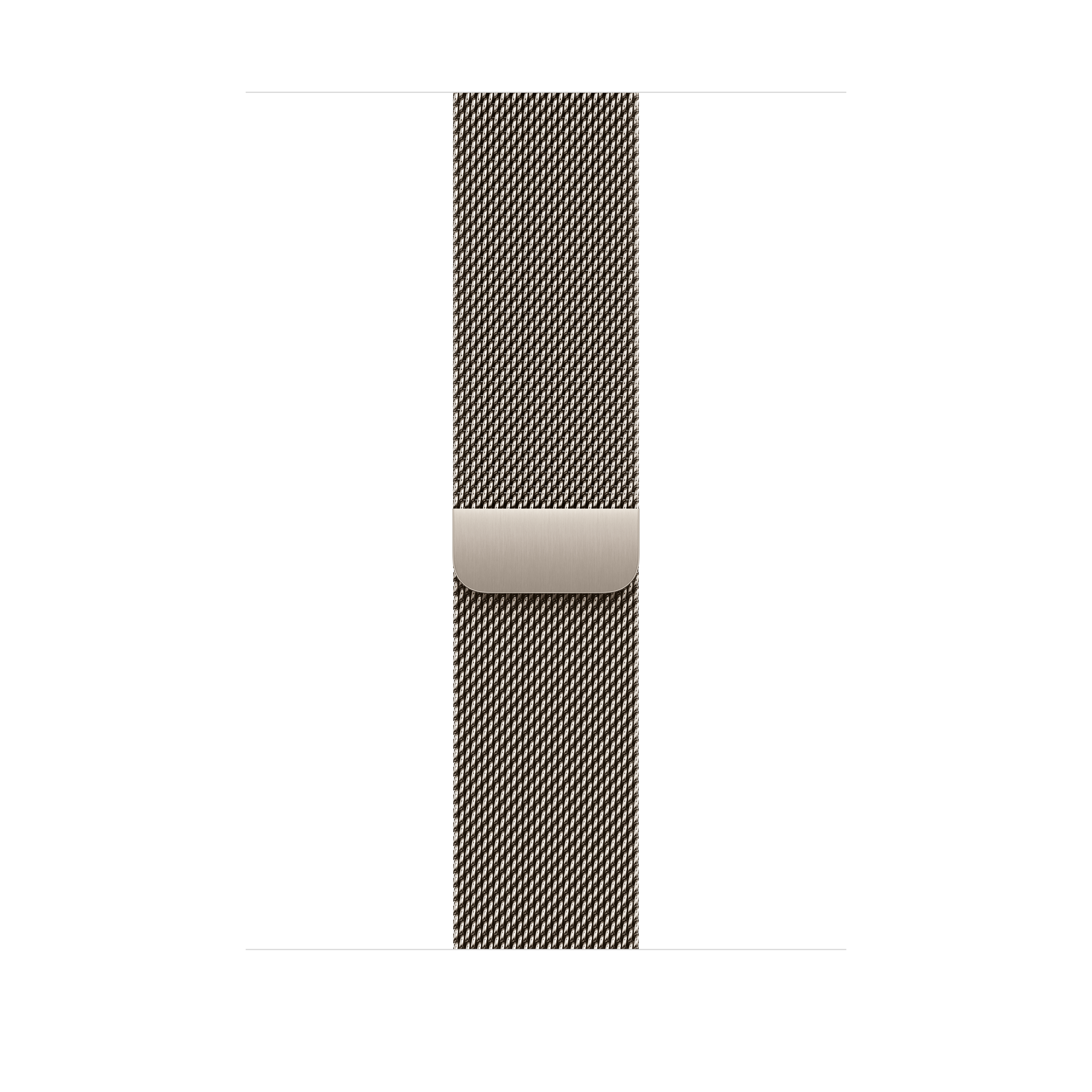 46mm Natural Milanese Loop - S/M