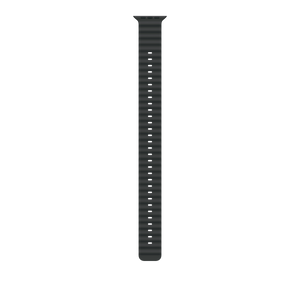 49mm Black Ocean Band Extension - Natural Titanium Finish