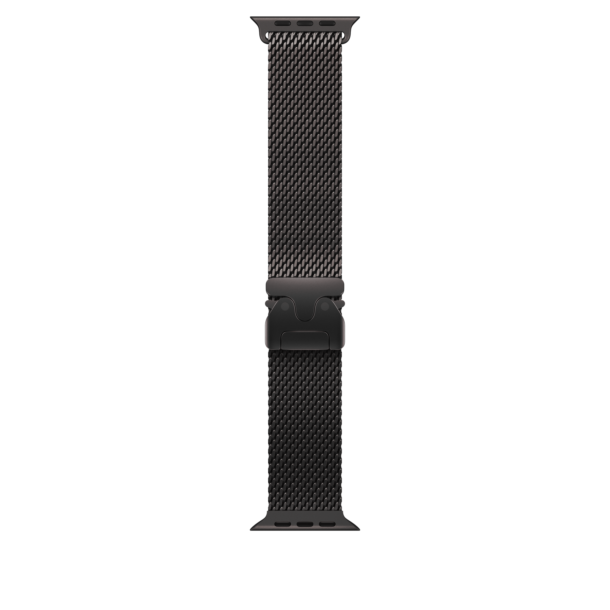49mm Black Titanium Milanese Loop - Medium