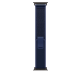 49mm Blue Trail Loop - S/M - Black Titanium Finish