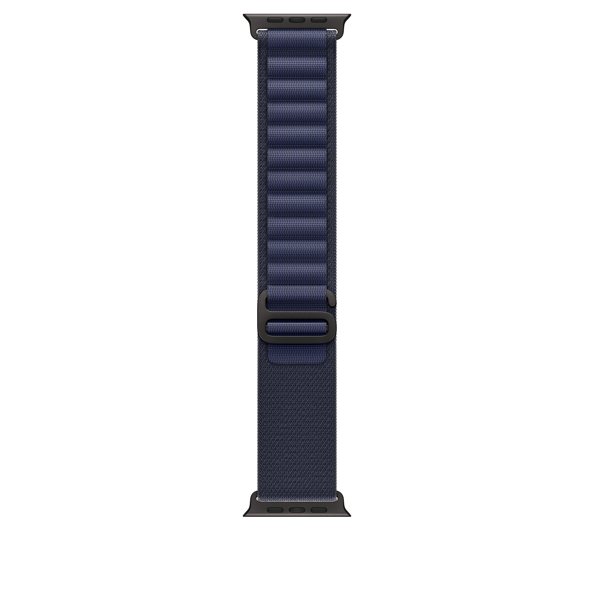 49mm Navy Alpine Loop - Small - Black Titanium Finish