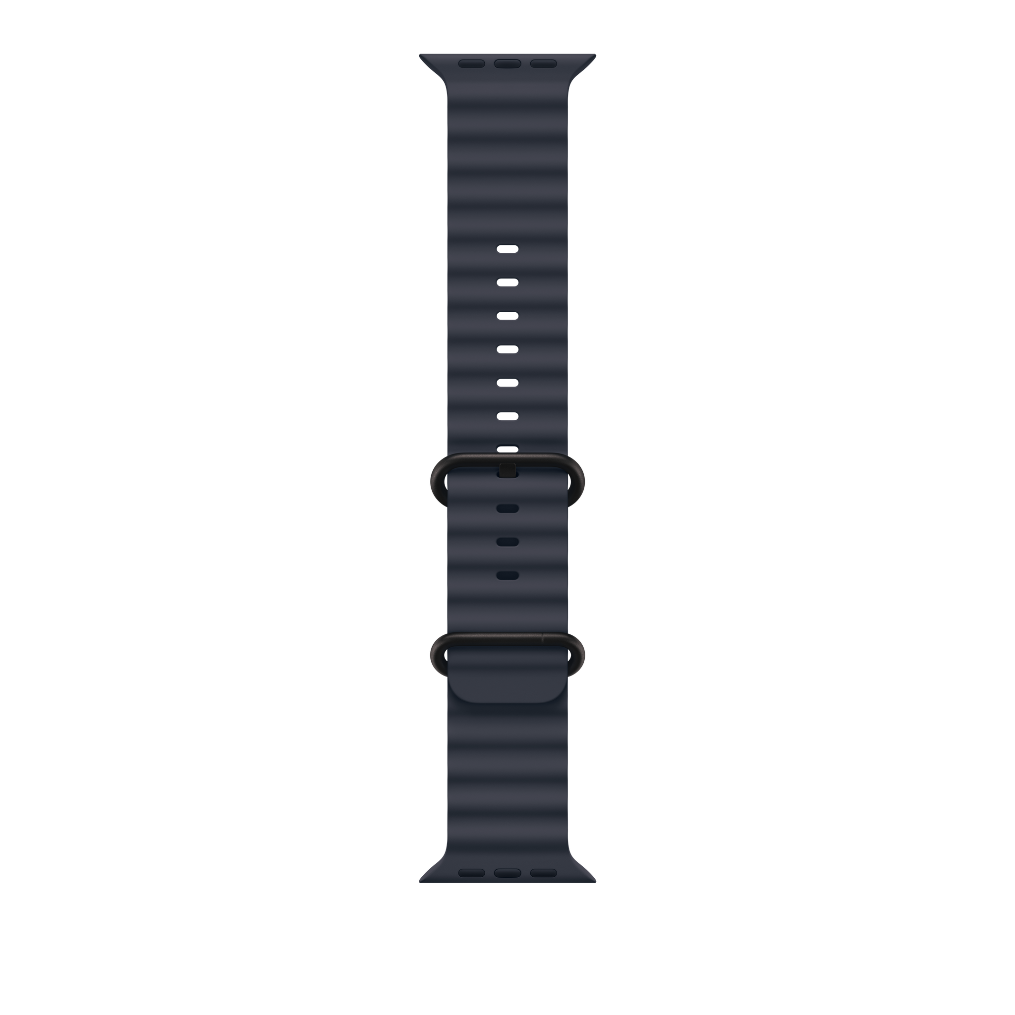 49mm Navy Ocean Band - Black Titanium Finish