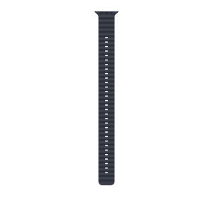 49mm Navy Ocean Band Extension - Natural Titanium Finish