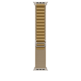 49mm Tan Alpine Loop - Small - Natural Titanium Finish