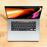 MacBook Pro A2141 2019 15 Inch Intel Core_i7_2.6GHz (9750H) 16GB DDR4 500GB SSD AMD Radeon_Pro_5300M 4GB GDDR6 SILVER ( Device No.:712 )