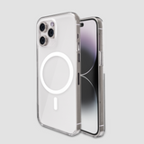 Gripp Clear MagSafe Case for Apple iPhone 15 Pro Max (6.7) with White Ring  - Clear