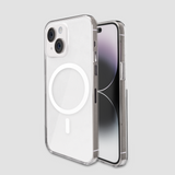 Gripp ICE FROST MagSafe Case for Apple iPhone 15 Max (6.7) with White Ring  - Clear Frost