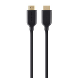Belkin 2 Meter HDMI Gold 4K 2.0 Ethernet Ultra HD Cable - Black