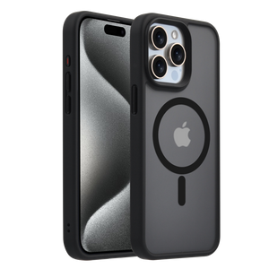 Pulse FROSTED Case for iPhone 15 Pro-Black