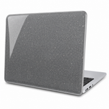 MacBook Hard Shell Case - Gloss Finish Transparent Glitter