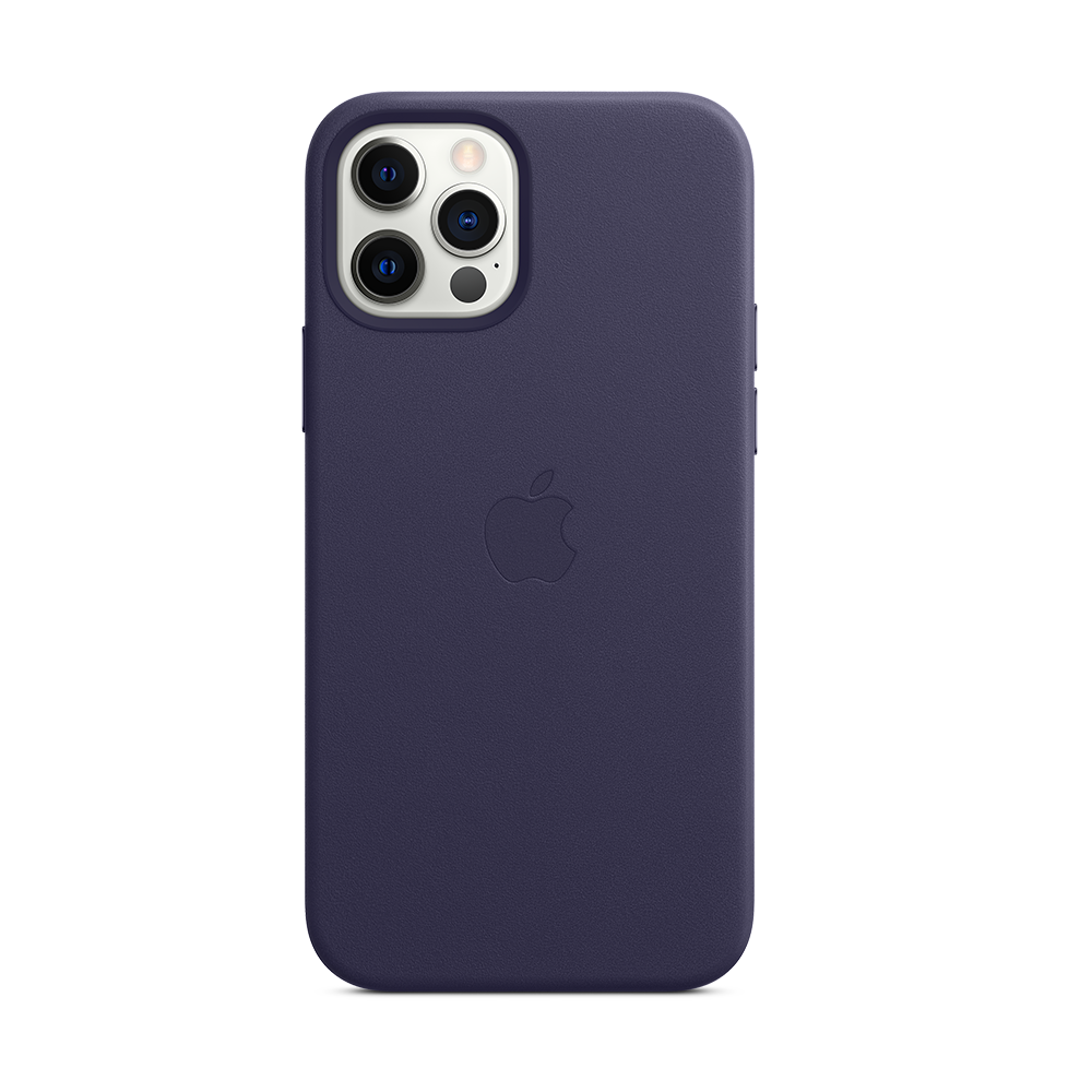 Apple Leather Case with MagSafe for iPhone 12 | 12 Pro