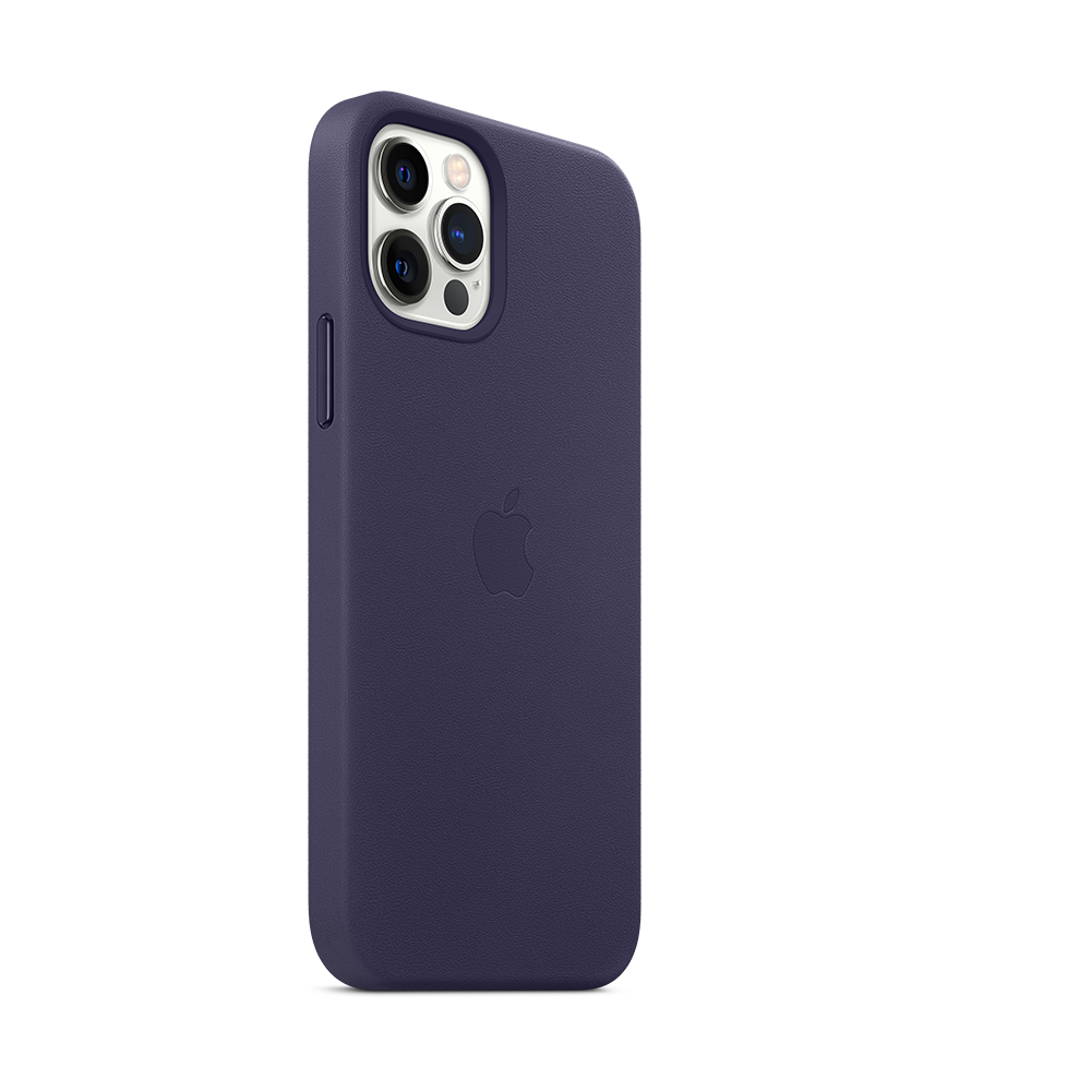 Apple Leather Case with MagSafe for iPhone 12 | 12 Pro