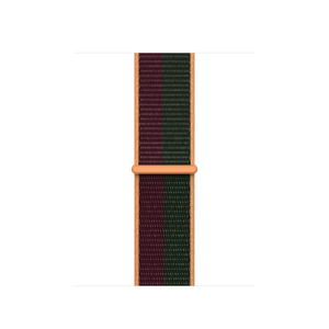 41mm Dark Cherry/Forest Green Sport Loop