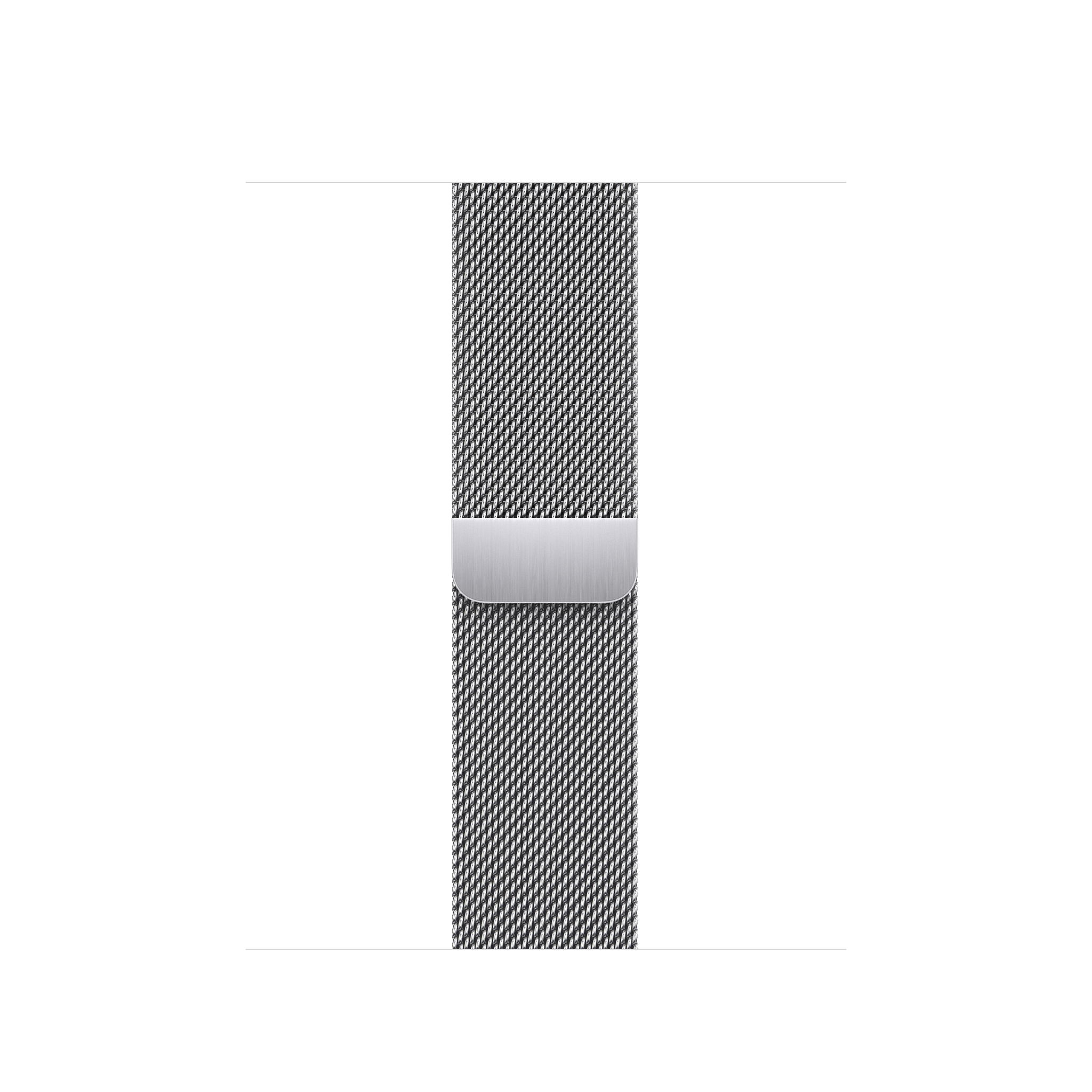 41mm Silver Milanese Loop