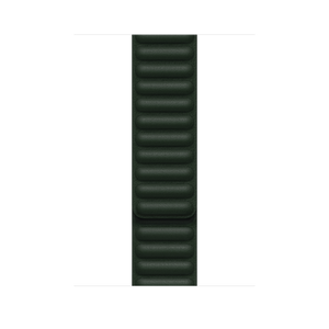 45mm Sequoia Green Leather Link - S/M