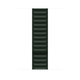 45mm Sequoia Green Leather Link - S/M
