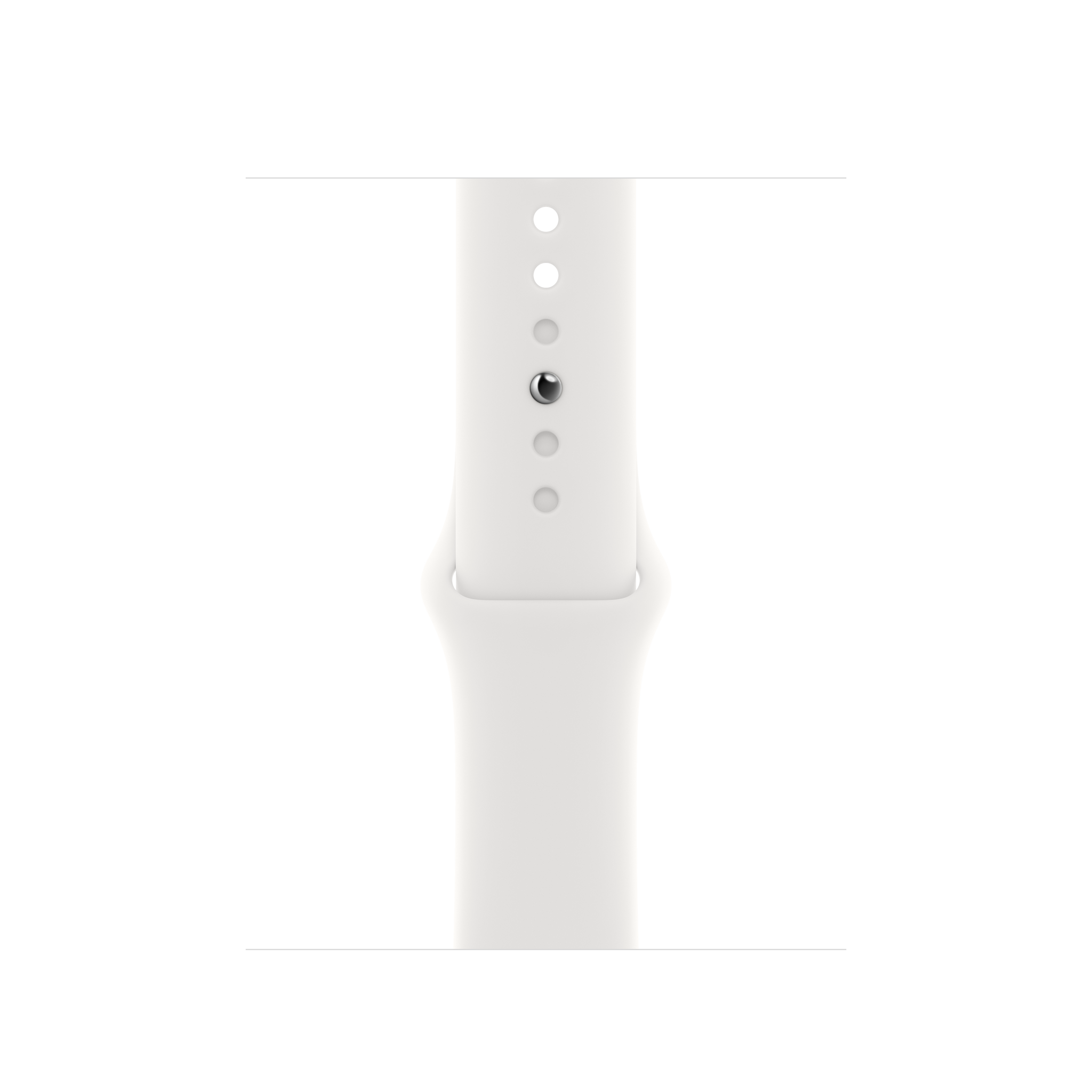 41mm White Sport Band