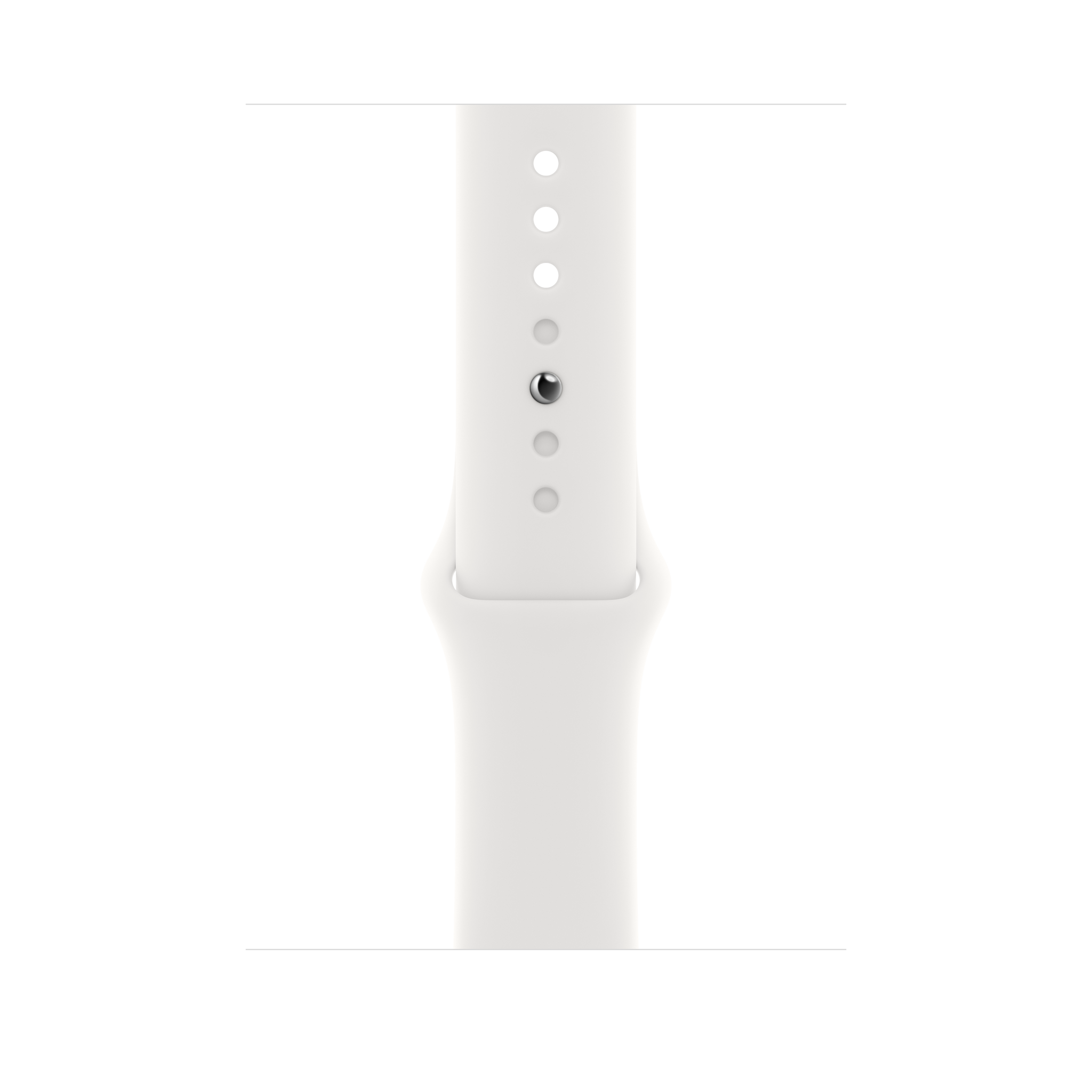 45mm White Sport Band