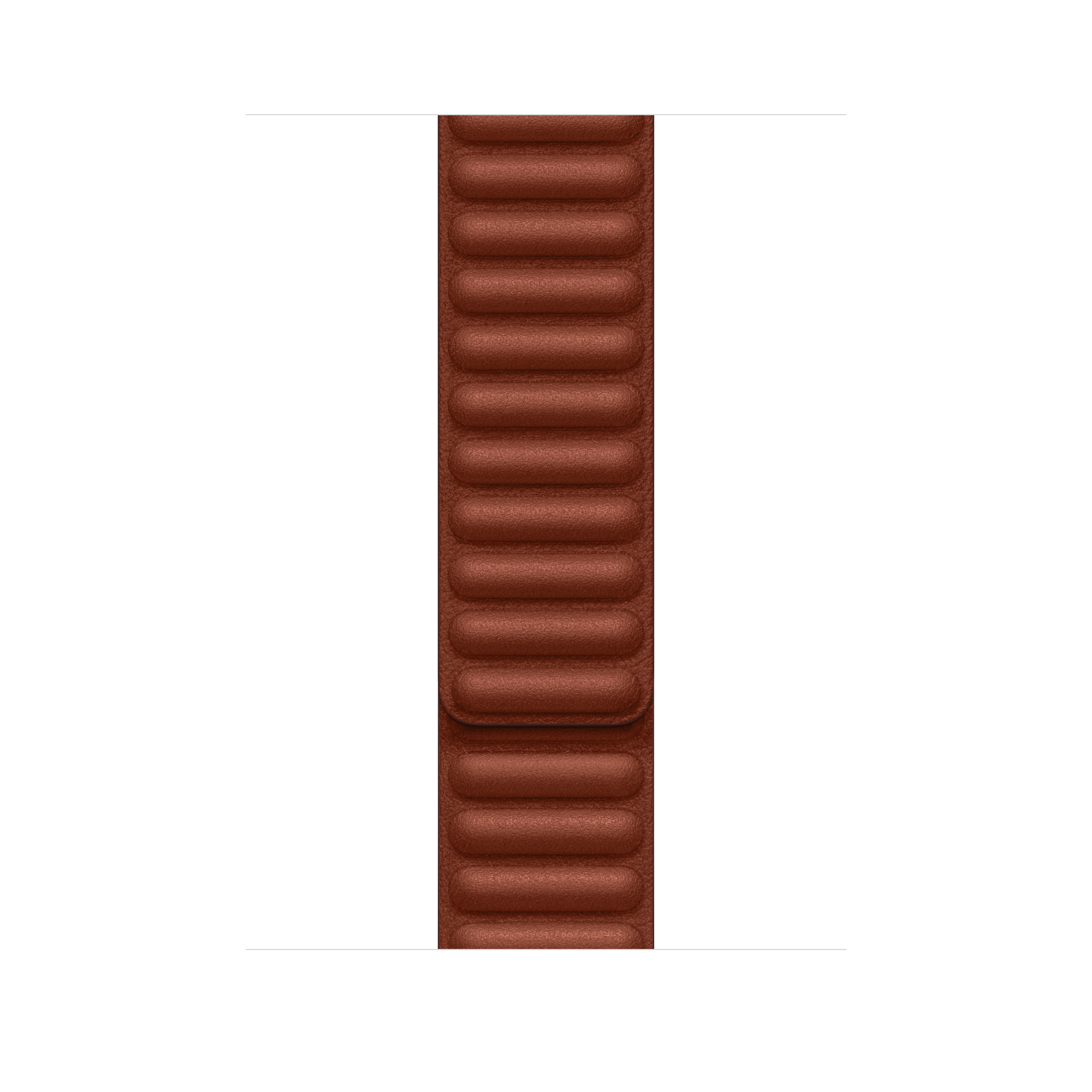 45mm Umber Leather Link - M/L