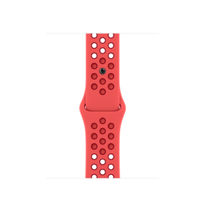 41mm Bright Crimson/Gym Red Nike Sport Band