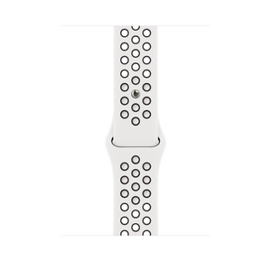 45mm Summit White/Black Nike Sport Band