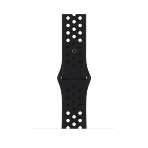 45mm Black/Black Nike Sport Band