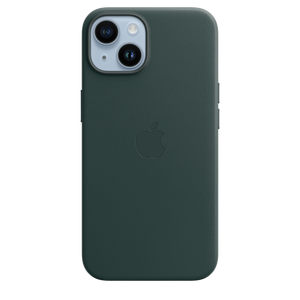iPhone 14 Leather Case with MagSafe - Forest Green