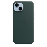 iPhone 14 Leather Case with MagSafe - Forest Green