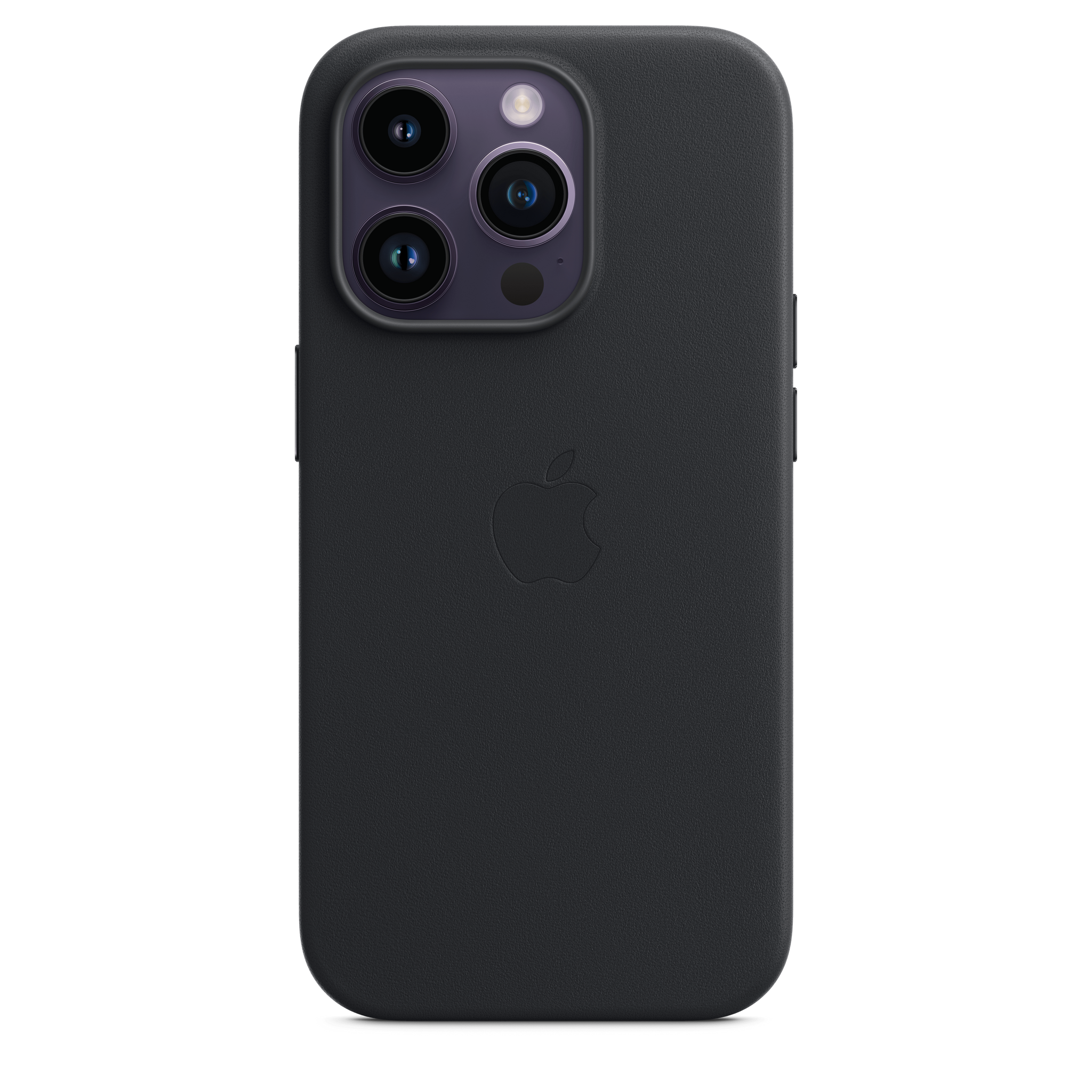iPhone 14 Pro Leather Case with MagSafe - Midnight